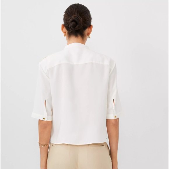 NWT Ann Taylor Utility Pocket Shirt - Picture 3 of 5